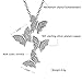 Mints Butterfly Pendant Necklace Cubic Zirconia Brass Long Necklace Fashion Jewelry For Women,16-18 inch