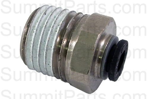 NIPPLE FOR BURKERT VALVE 1/4 x 4MM