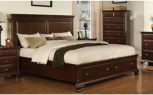 Amazon Com Picket House Furnishings Brinley Cherry Queen Storage