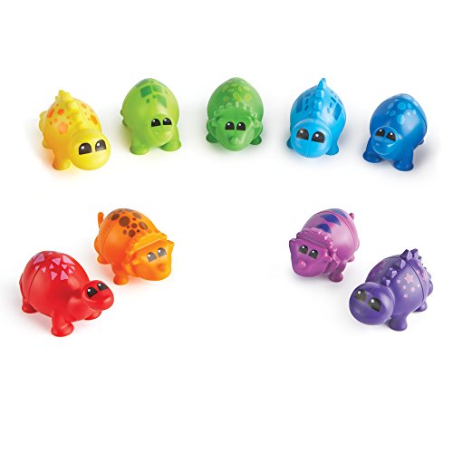 Learning Resources Snap-n Matching Dinos, 18 Pieces