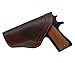 New Barsony Brown Leather Inside the Waistband Holster for Full Size 9mm 40 45