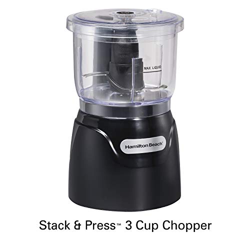 Hamilton Beach 3Cup Mini Food Processor & Vegetable Chopper, 350 Watts