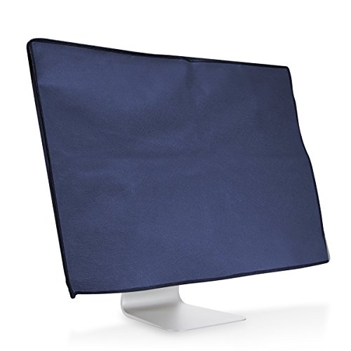 kwmobile Monitor Cover Compatible with Apple iMac 21.5" - Dust Cover Computer Screen Protector - Dark Blue