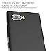 Caseflex Low Profile Blackberry KEY2 Case with Ultra Slim and Lightweight Protection Soft Silicone Flexible Cover with Matte Finish for the Blackberry Key 2 - Black - CS000003BB
