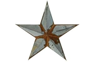 Rusty Galvanized Star, 12"
