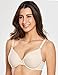 Gratlin Women's Underwire Nursing Bras Support Full Coverage Lightly Padded Maternity Bra for Breastfeeding Beige 36C