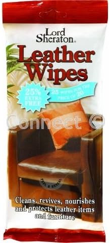 Lord SheratonLord sheraton leather wipes 24WIPES/PACK use for furniture luggage saddlery footwear & carinteriors