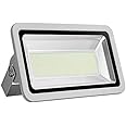 Missbee 500W Led Flood Light Outdoor, 6000-6500K 55000Lm Energy Saving LED Work Lights, IP67 Waterproof Landscape Spotlights Security Light for Garage, Yard, Lawn, Garden(Cold White)