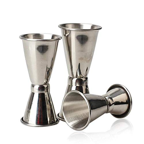 Belleashy Cocktail-Shaker, 3 Größen, Edelstahl, für Bars, Reisen und Outdoor (Größe: M, Farbe: Silber) – Bild 5