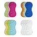 green sprouts Muslin Burp Cloths made from Organic Cotton | 4 absorbent layers protect from sniffles,drips & drools | 100% organic cotton muslin,Super soft & softer with every wash,Machine washable