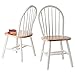 Winsome Wood Assembled 36-Inch Windsor Chairs with Curved legs