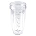 Nutri Ninja 24 oz. Tritan Cups with Sip & Seal Lids by NutriGear. Compatible with BL480, BL490, BL640, BL680 Auto IQ Series Blenders (Pack of 2)