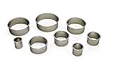 Gobel 80 mm Stainless Steel Round Plain Pastry