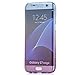 Galaxy S6 Case,ikasus [Full-Body 360 Coverage Protective] Gradient Color Ultra-Slim Scratch-Resistant Front + Back Full Coverage Soft Clear TPU Silicone Rubber Case Cover for Galaxy S6,Blue Purple