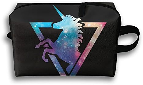 Jnunomkig Receiving Bags Unicorn Stary Outline Portable Bags Men/Women/Teen Girl Travel Storage With Fashion Printing &amp; Comfortable Feeling For Multi-function Wallets Stationery Kits Makeup