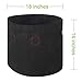 IDIGAO 20-Pack 15 Gallon Grow Bags Plant Pots Heavy Duty Aeration Fabric Potato Grow Bags with Handlesthumb 1