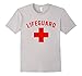 Lifeguard Red & White Certified Swimming Pool T Shirt