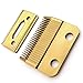 BESTBOMG Professional 2-Hole Flat Hair Clipper Blades #2161-Replacement Beard Trimmer Blade Compatible for Wahl 5 Star Senior, Magic Clip, Sterling Clipper/Trimmer