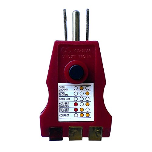 Buy GFCI Ground Fault Outlet Tester Receptacle Circuit Tester Ground