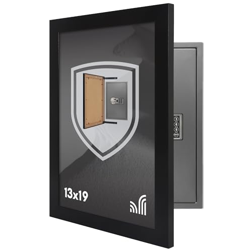 Americanflat 13x19 Concealment Picture Frame with Attached Hinged Hardware - Po…
