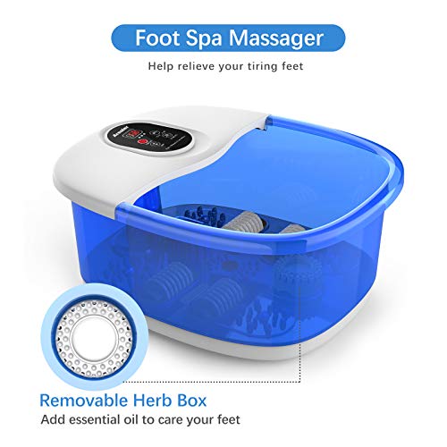 Foot Spa Bath Massager Arealer Foot Spa with Heat and Massage and Jets