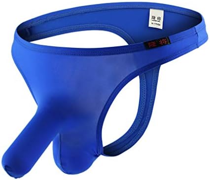 OMINA Clearance Sale Mens G-String Thong Pure Briefs Underpants Knickers Elephant Nose Bulge Pouch Breathable Bikini
