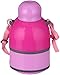 Thermal Stainless Steel Food Jar with Insulated Two Tier Bento Lunch Box and Soup Thermos for Kids and Adults, 35-Ounce, Pink