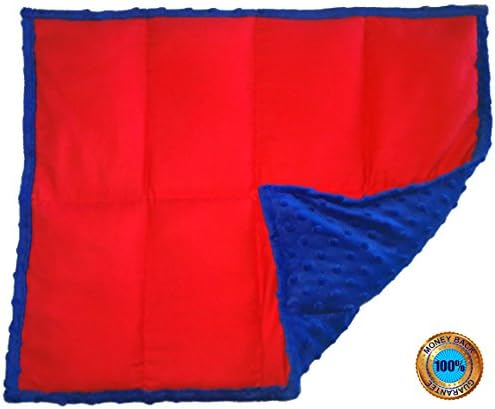 Weighted Sensory Lap Pads - from 3 to 12 lbs &amp; More than 10 Designs (5 lbs, The Super Hero)