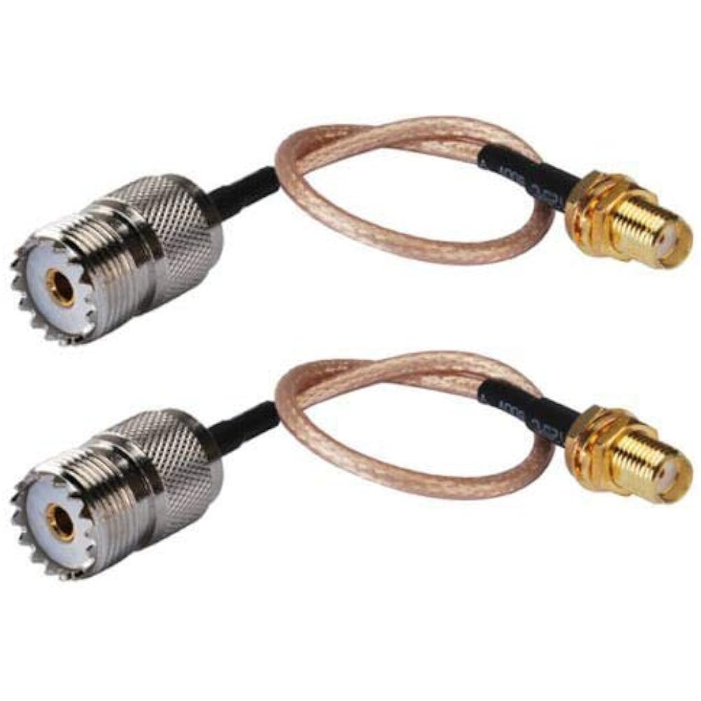 Handheld Antenna Cable For Wouxun Baofeng Quasheng Linton Adapter UHF