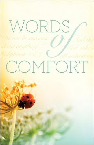 Words Of Comfort Pack Of 25 Good News Tracts 0663575735878