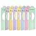 Colorful Closet Dividers Baby Boy Girl Clothing Rack Size Dividers with Sizes Newborn to 18-24 Months (8 Pieces)