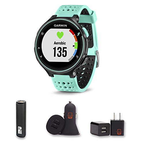 Garmin Forerunner 235 (Frost Blue) With PowerBank Maldives Ubuy