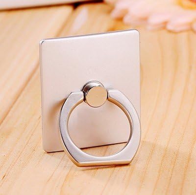 Didcant Phone Ring Holder / Stand, Finger Grip kickstand, 360° Rotation Ring, Suitable for Universal Cell Phones like iPhone, Samsung, Huawei, Other Smartphones, Tablets and iPads (Silver, Square)