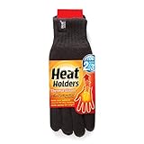 Heat Holders Men's Gloves, Black, Large/X-Large