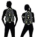 Boulder Pack Co Lightweight Foldable Travel & Hiking Backpack Daypack Bag - Fits Laptop