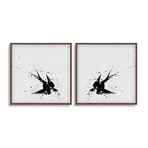 Framed Dreamscape Home Artwork for Living Room Bedroom x2 Panels