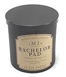 Manly Indulgence Bachelor Pad Scented Candle - 1 Wick - 16.5 Oz. by Decoware