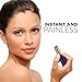 La'Colur Facial Hair Removal for Women - Painless & Dermatologist Approved, Replacement Head, Compact Carrying Case & USB Charger Included - Great for Travel