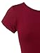 LE3NO Womens Casual Short Sleeve Fit and Flare Skater Dress