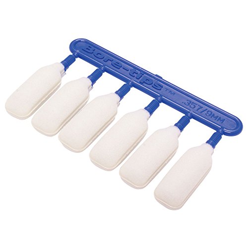 .357cal/.38cal/.380cal/9mm Gun Cleaning Boretips® by Swabits® Barrel