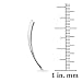 Silverline Jewelry 925 Sterling Silver Double Lines Crawler Climber Ear Cuff Earrings
