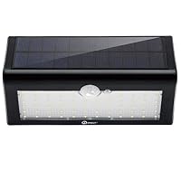 IMIGY Solar Wall Lights, Motion Light IP65 Waterproof Outdoor Solar Light, Security Light for Garage Patio Deck Yard Garden Driveway Stairs (1-Pack 66 LED)