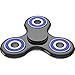 The Anti-Anxiety 360 Spinner Helps Focusing Fidget Toy [3D Figit] Tri-Spinner EDC Focus Toy for Kids & Adults - Best Stress Reducer Relieves ADHD Anxiety Boredom Metal Bearing (Black)