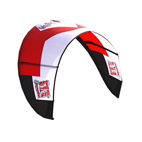 Albatross 13 square red kitesurfing kiteboarding wind surf board surf kite contain the bar and pump