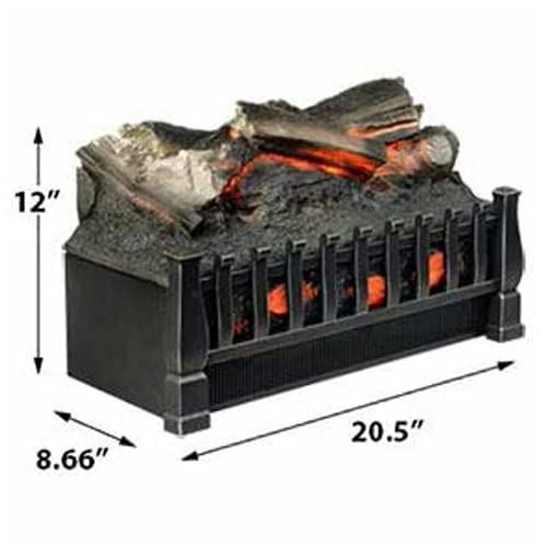 Duraflame 20" Electric Fireplace Log Set Insert and Fire Crackler Combo