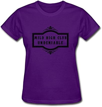 XLHL6OJ Womens MILD HIGH CLUB Timeline T Shirts 100% Cotton