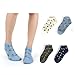 Mcool Mary Womens Ankle Socks, Low Cut Pineapple Socks Funky Non-Slip No Show Cotton Casual Socks 4 pack