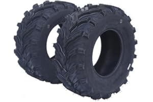 All-Terrain Tire Set for ATV/UTV, 24x11-10 Inch, 6 Ply Rating, Tubeless, 2 Tires