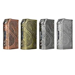 Tesla Steampunk Nano 120w Akkuträger Box Mod Farbe Dunkelsilber