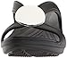 Crocs Women's Sanrah Hammered Circle Wedge Sandal Black, 9 M US
